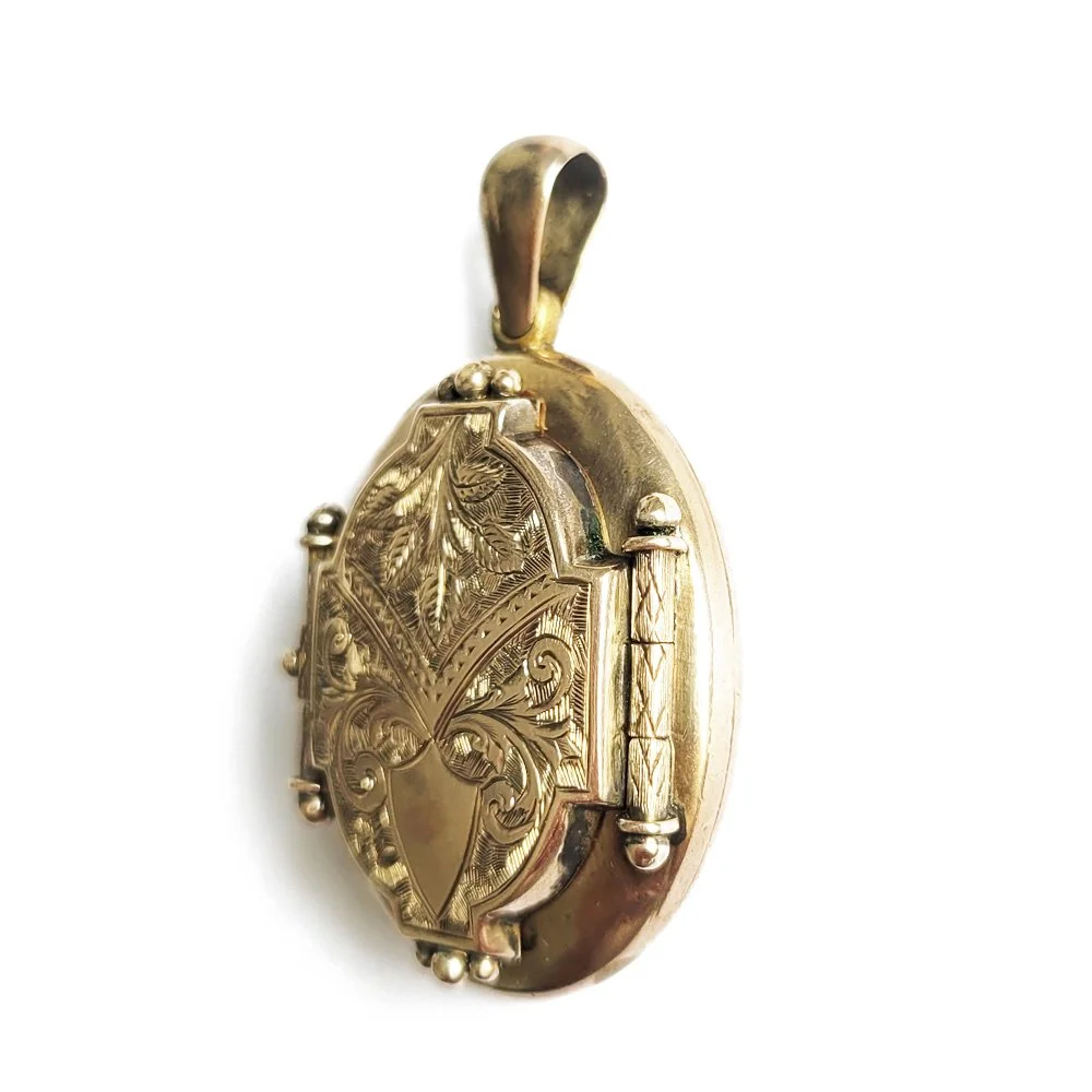 19th Century 6ct Gold 4-Way Locket