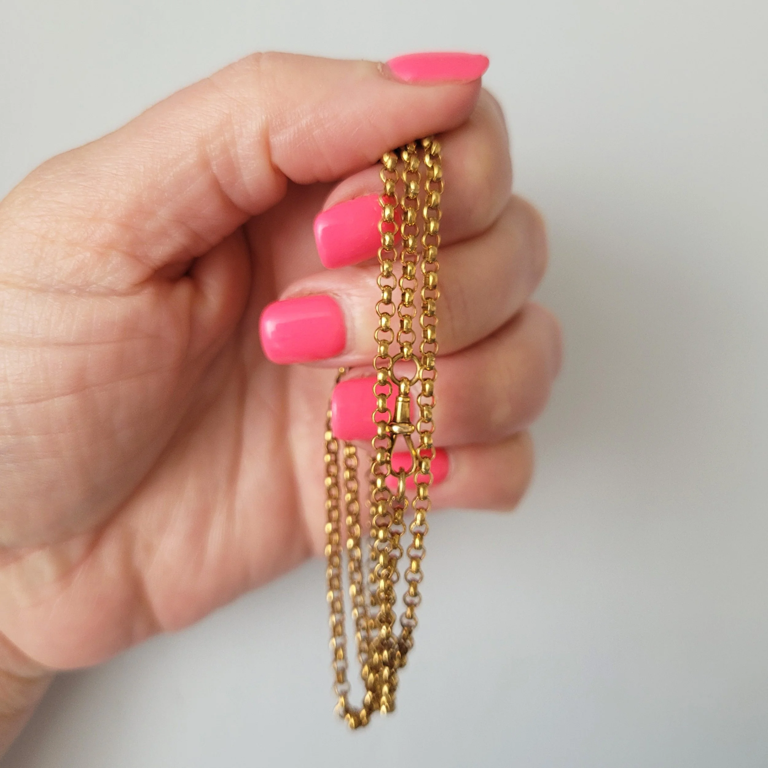 Antique 9ct Baby Belcher Chain