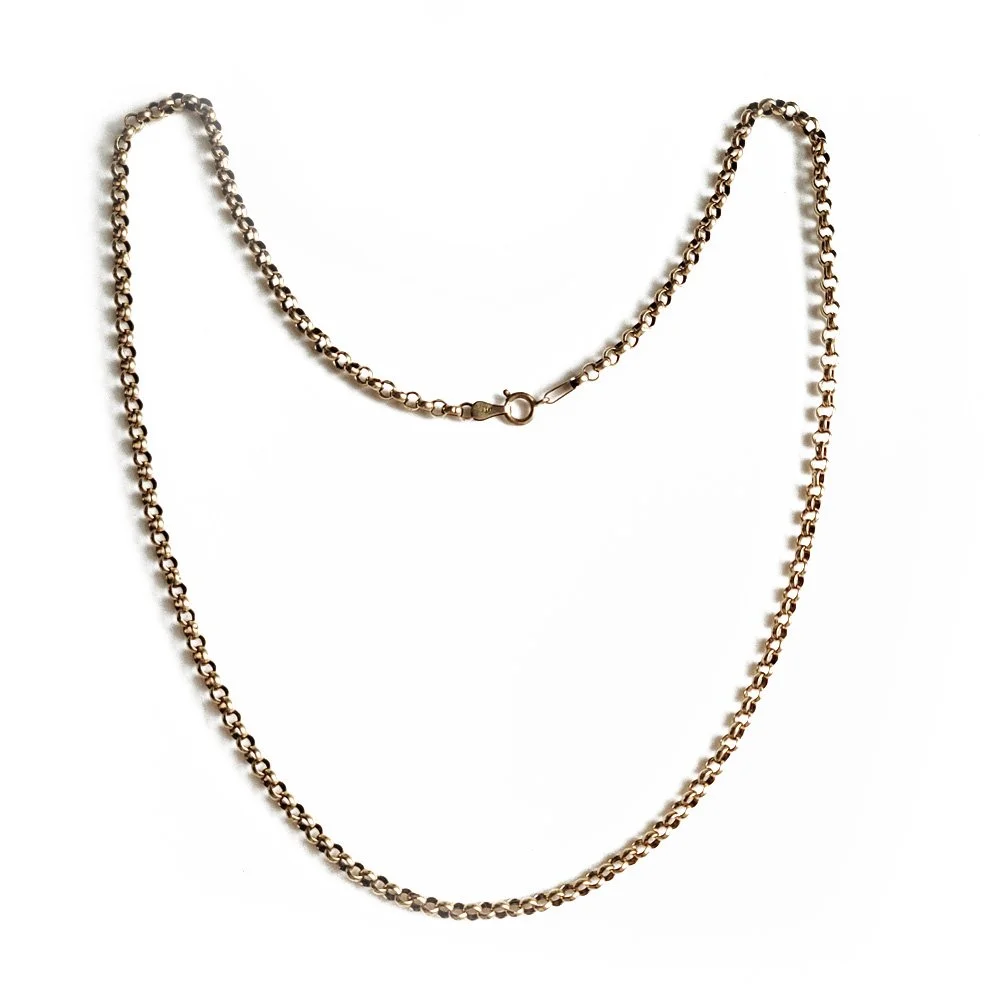 Vintage 9ct Gold Belcher Chain