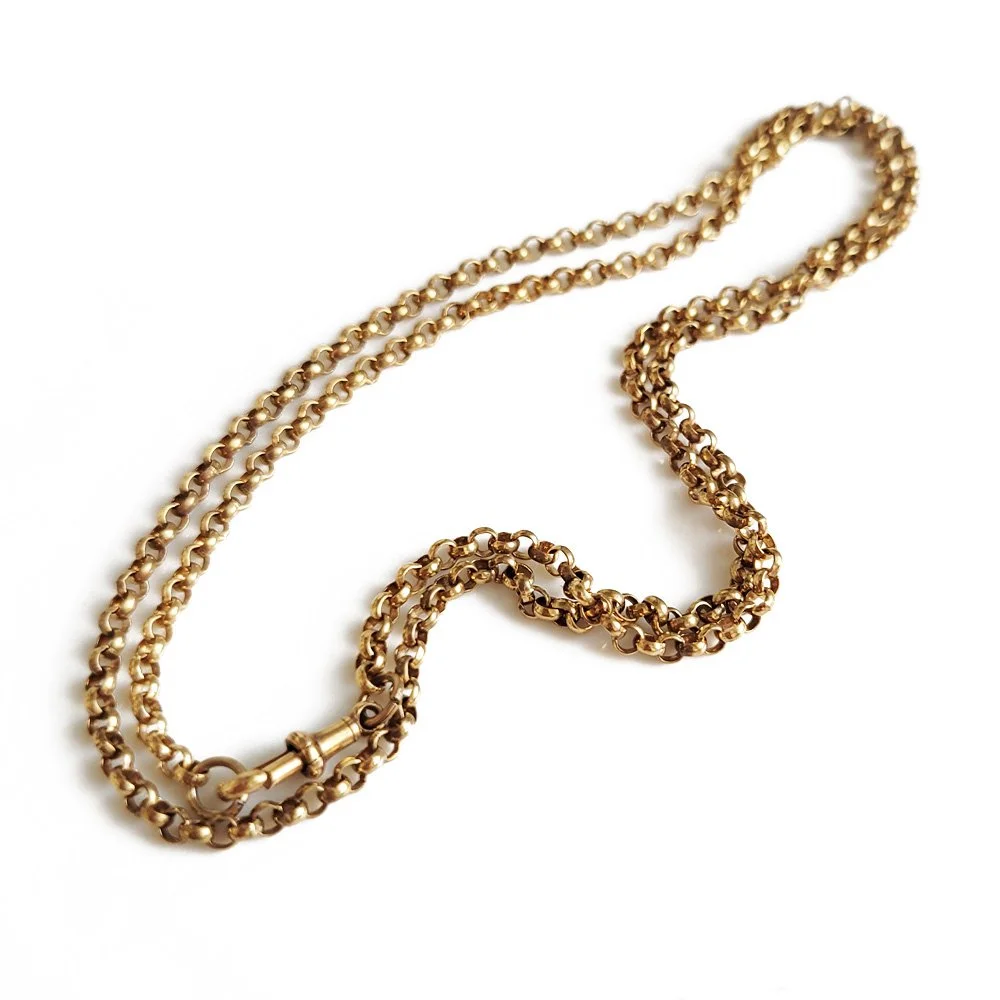 Antique 9ct Baby Belcher Chain