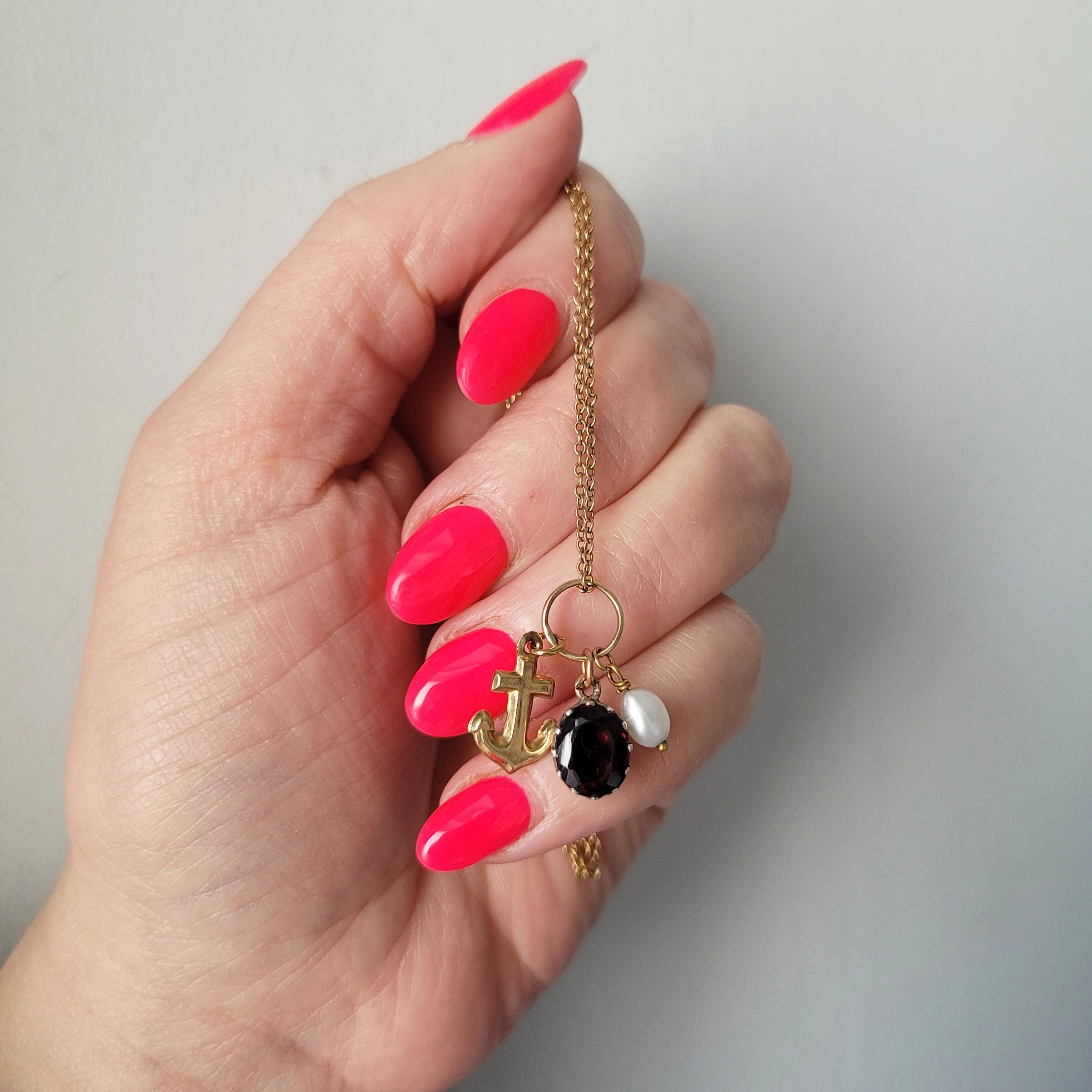Vintage 9ct Gold Charm Trio