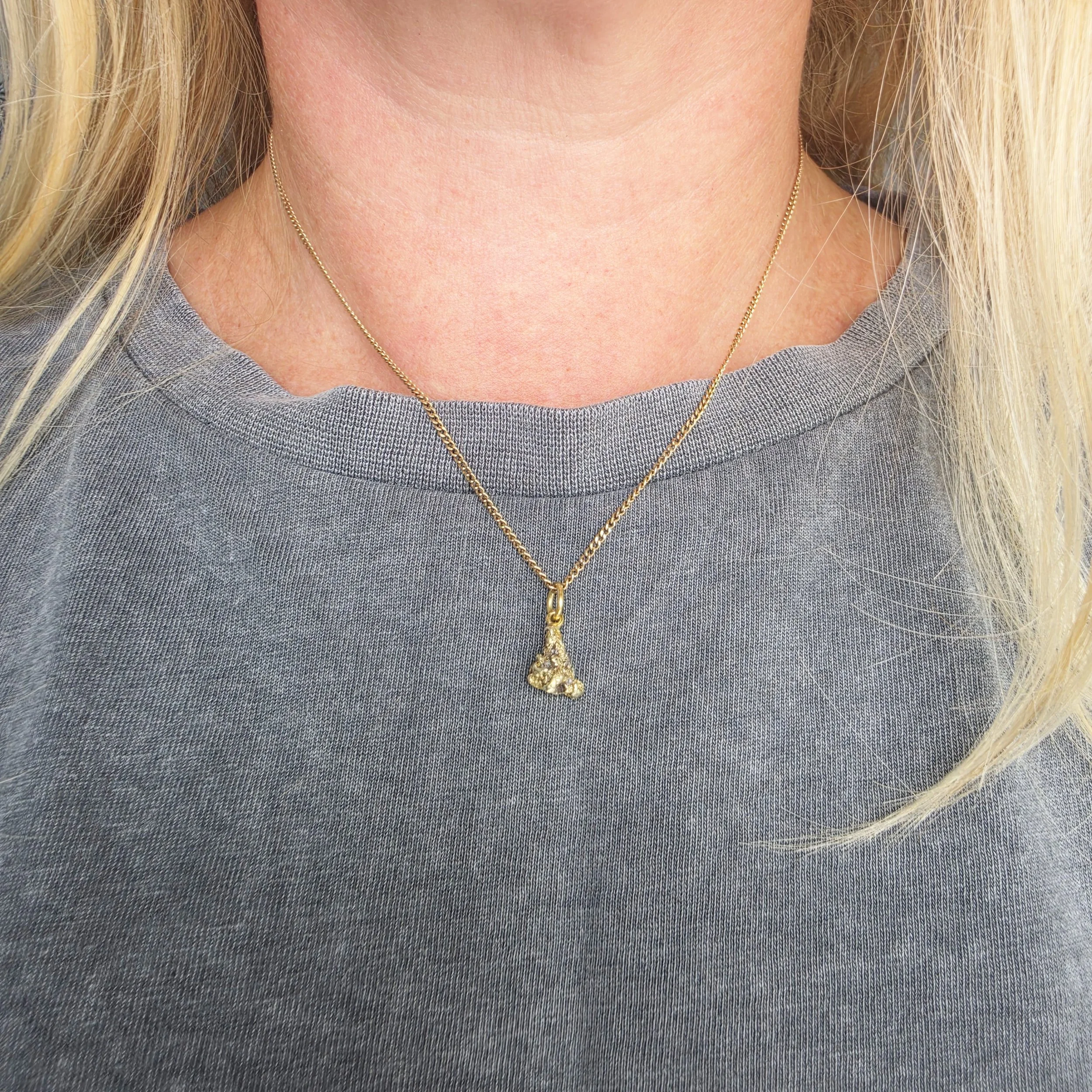 Vintage 9ct Gold Pendant Chain (16'')