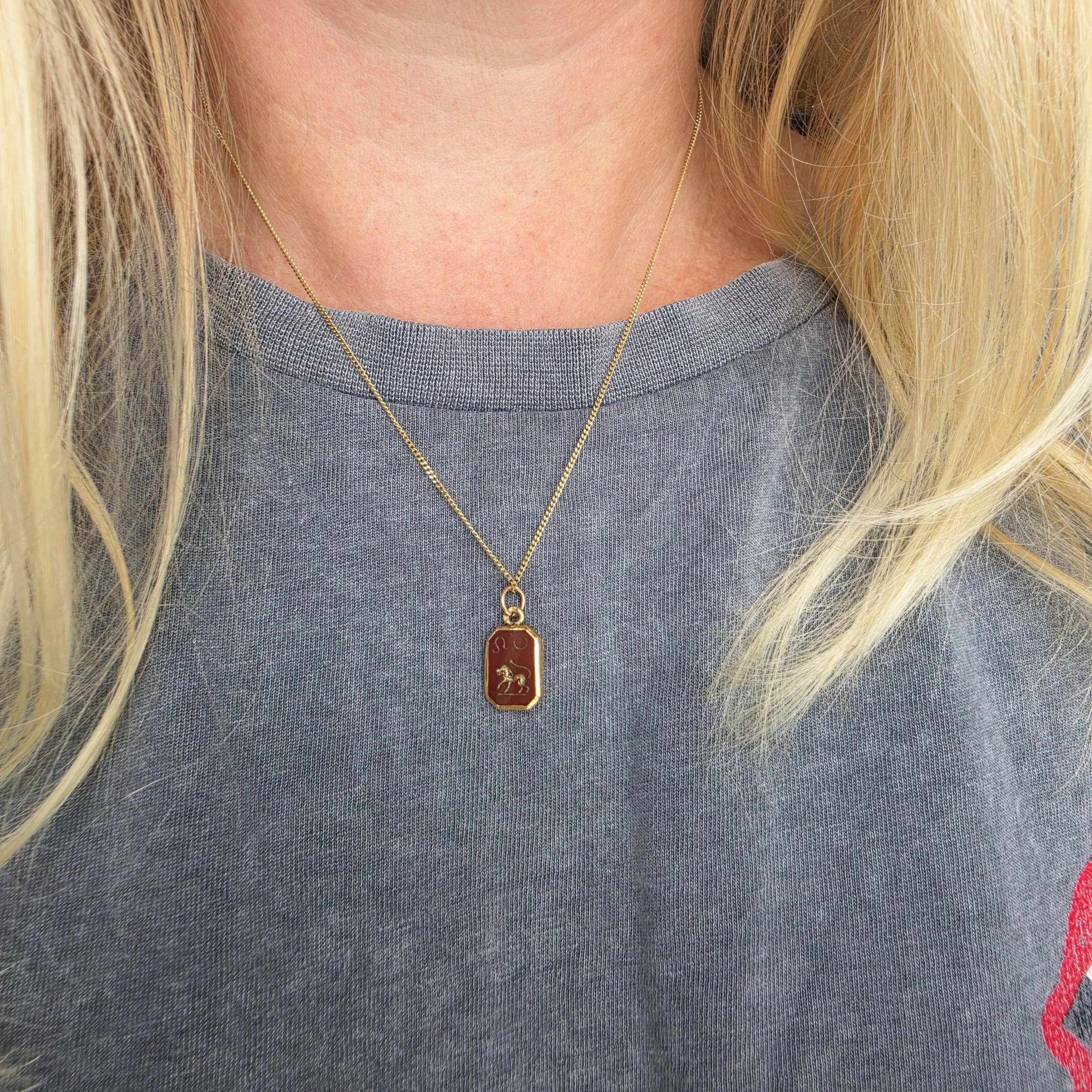 Vintage 9ct Gold Pendant Chain (18'')