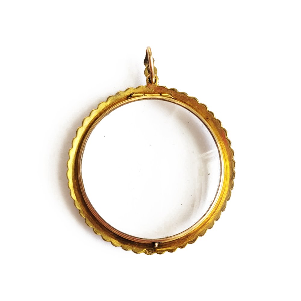 Victorian 9ct Gold & Pearl Locket
