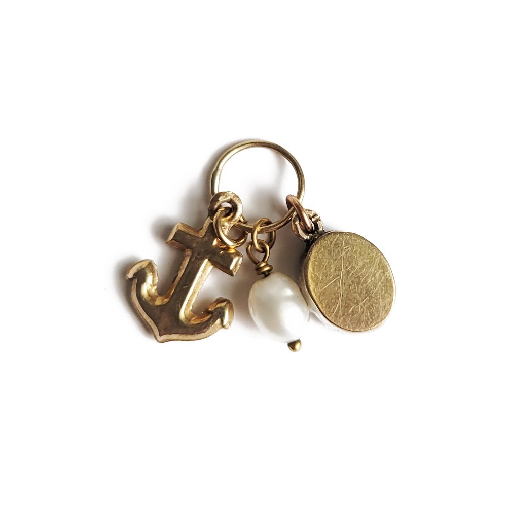 Vintage 9ct Gold Charm Trio
