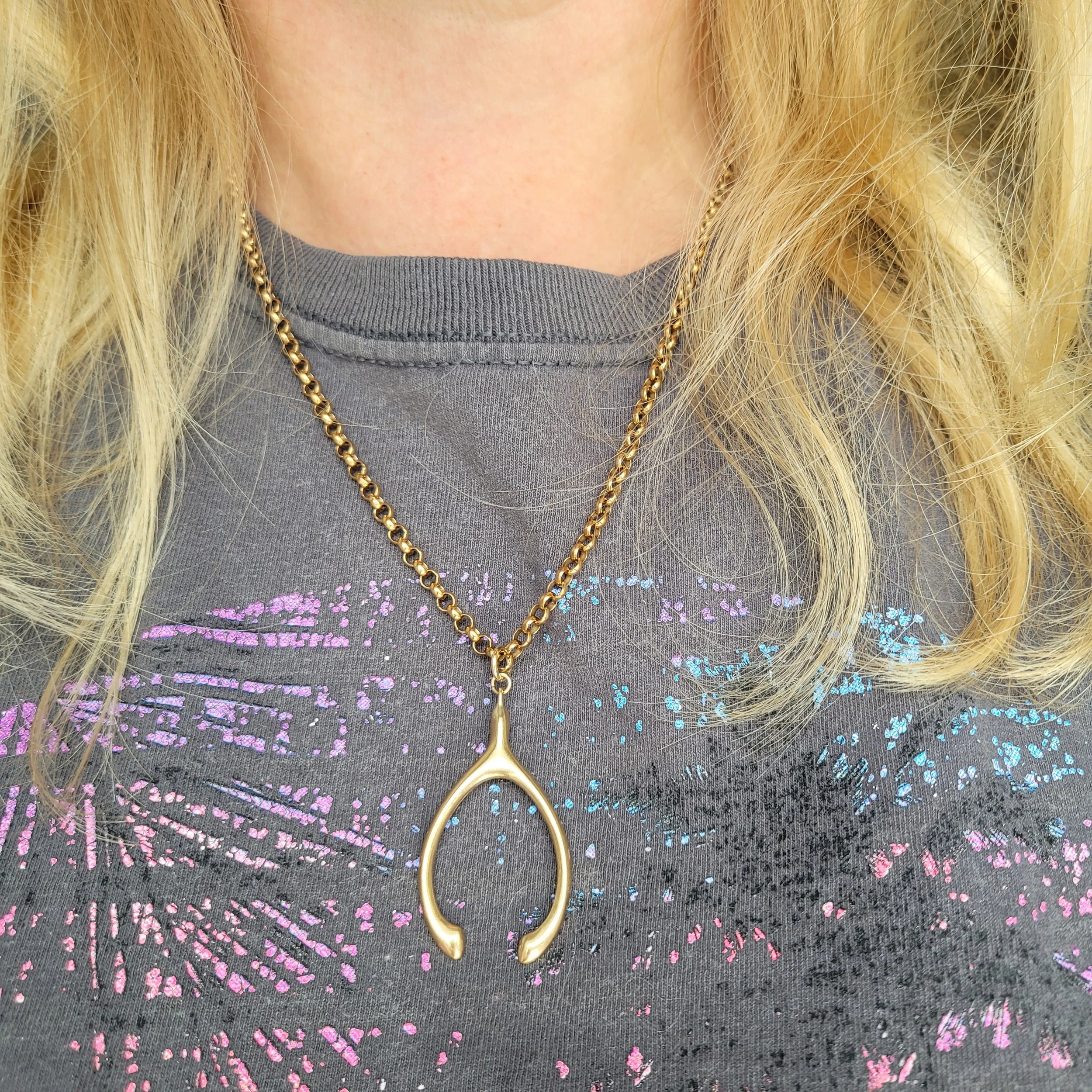 1960s Wishbone Pendant