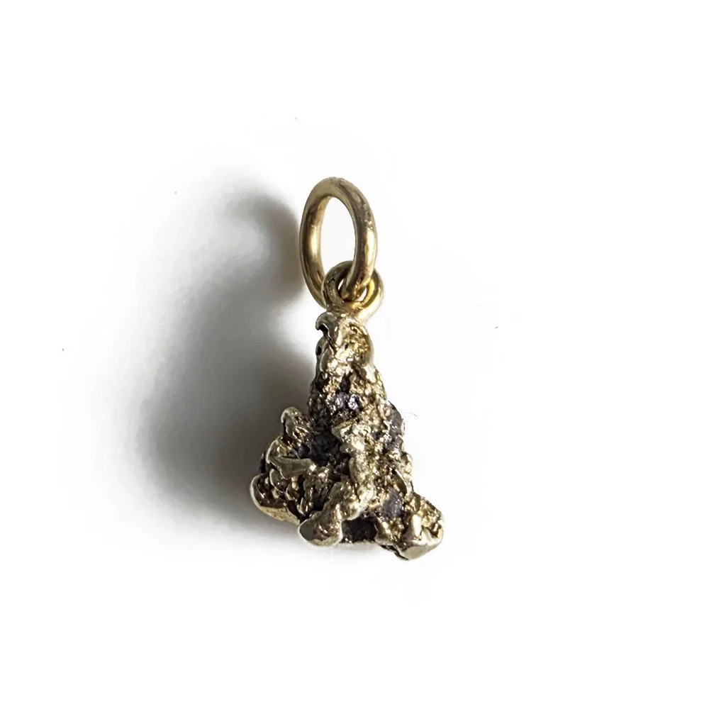 Gold Nugget Pendant