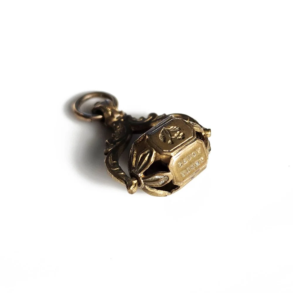 Georgian Spinning Correspondence Fob