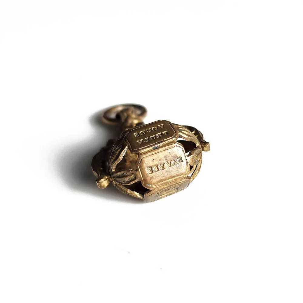 Georgian Spinning Correspondence Fob