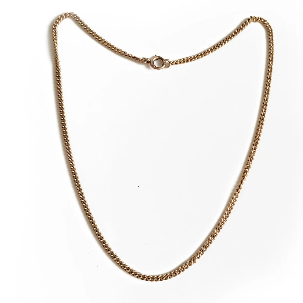 Victorian 9ct Curb Link Chain