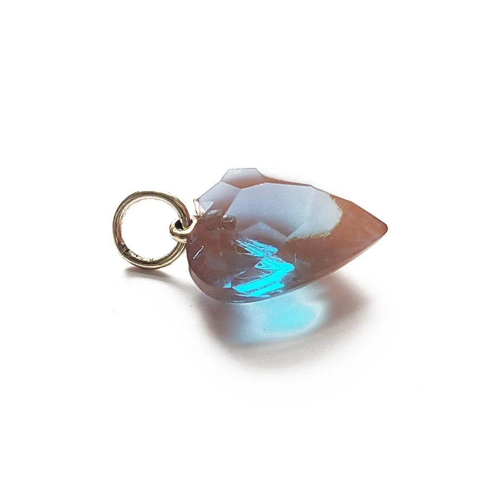 Victorian Saphiret Heart Pendant
