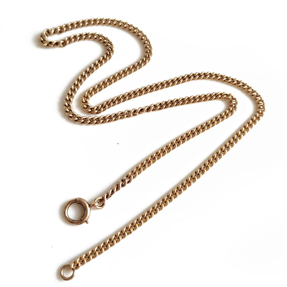 Victorian 9ct Curb Link Chain