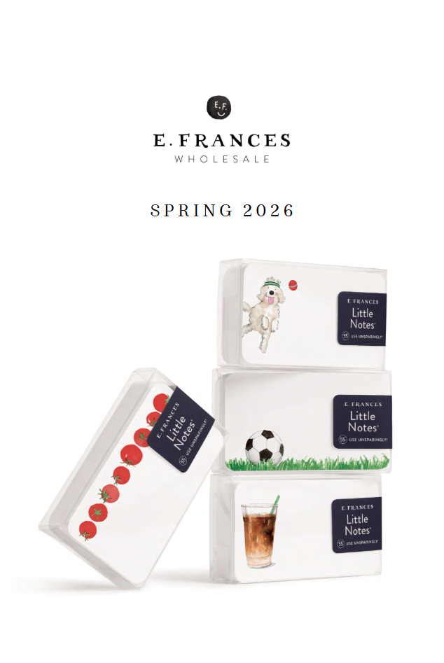 E. Frances Spring 2026 Catalog