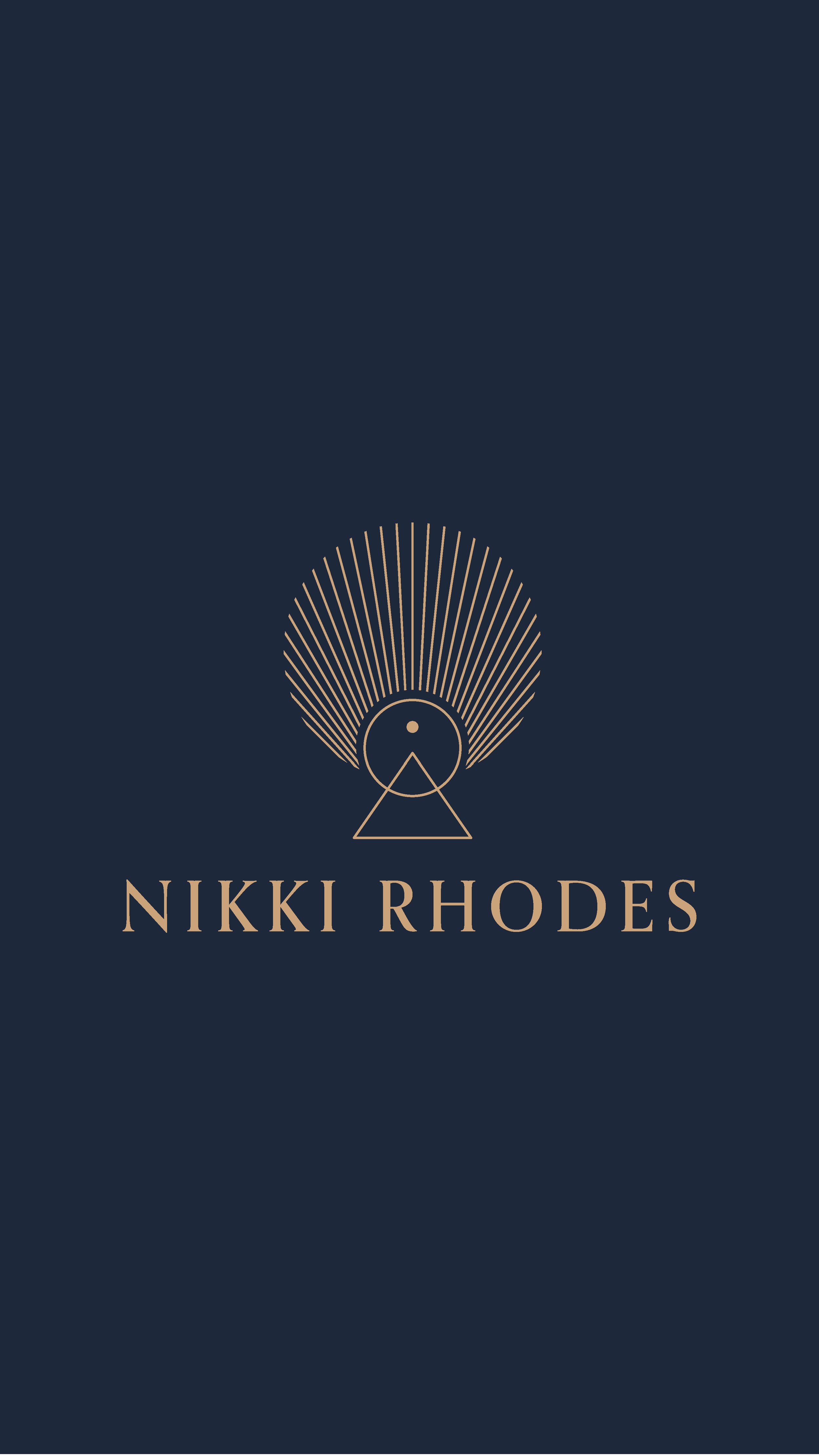 Nikki Rhodes Logo Design &amp; Branding