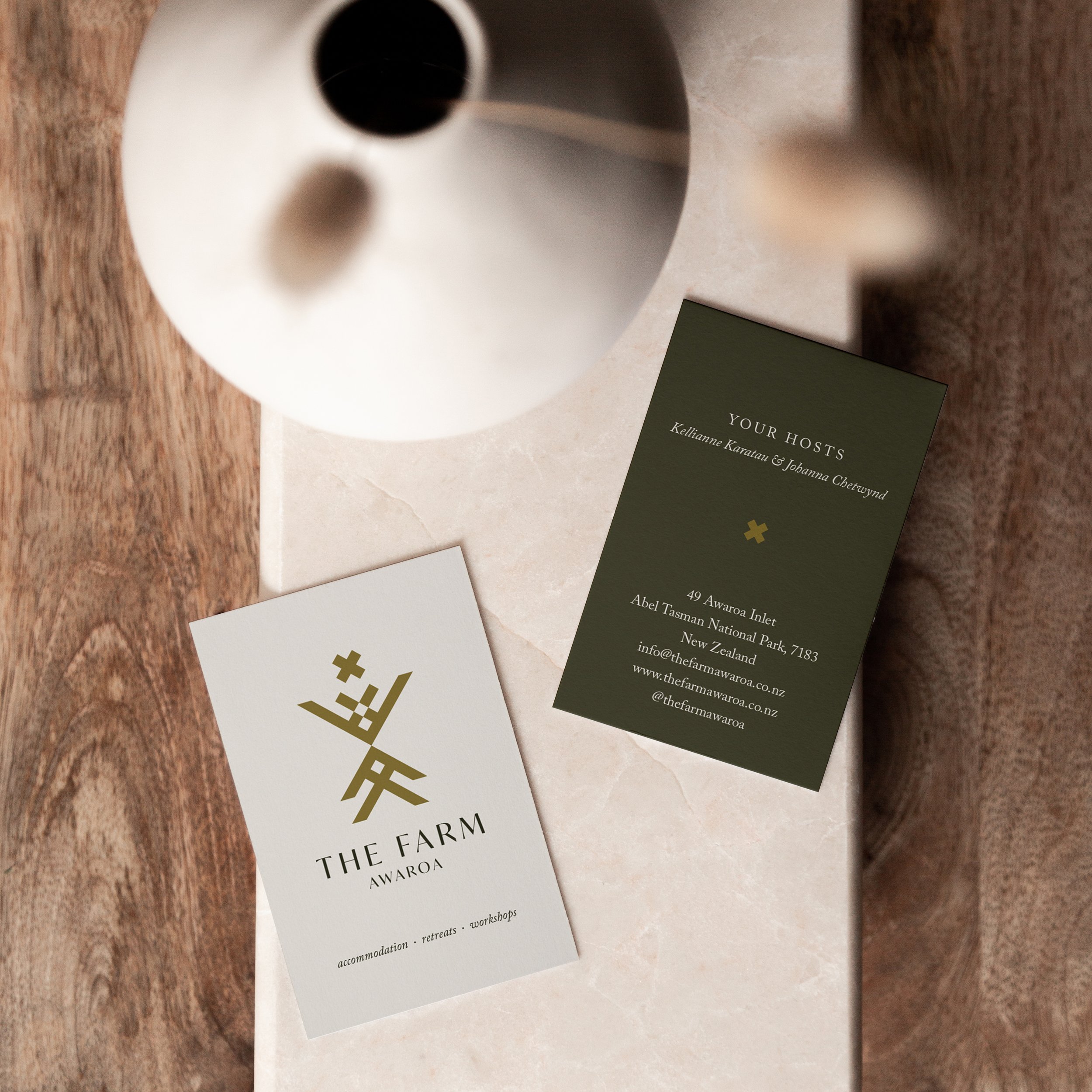 The Farm Awaroa Design Collateral