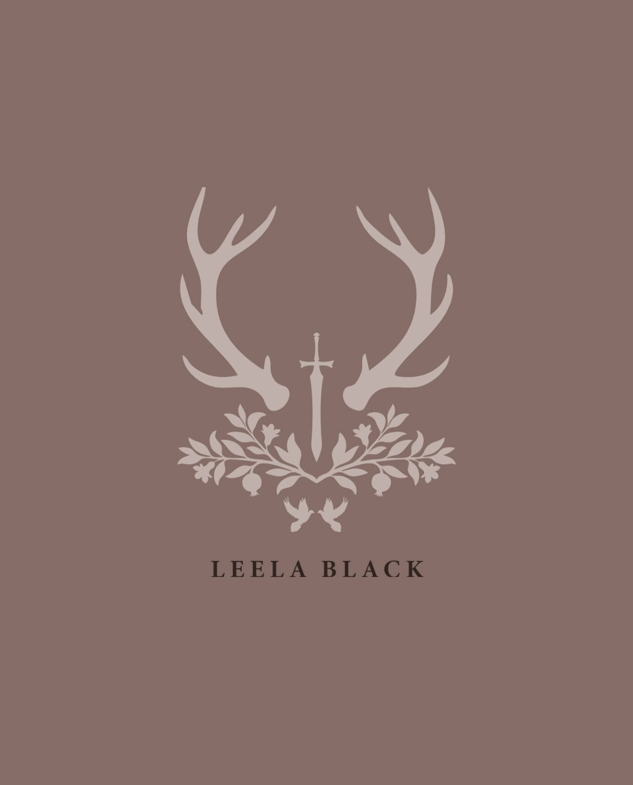 This new logo design was a co-creation alongside @theleelablack. She came to me with suggestions on what held meaning for her&hellip; deer antlers, rosehip, pomegranite, doves&hellip; this formed the weave&hellip; the sword of truth came through as a
