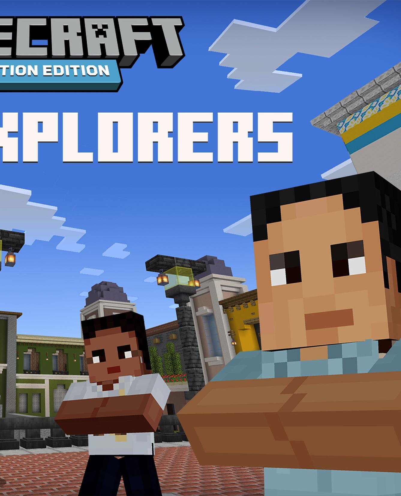I&rsquo;m thrilled to share that I am in @minecraft&rsquo;s first-ever Latinx-themed game in history as a non-playable character! 🤯🤯🤯

LatinExplorers is projected to be played by up to 30 million children around the world in almost 30 languages! A