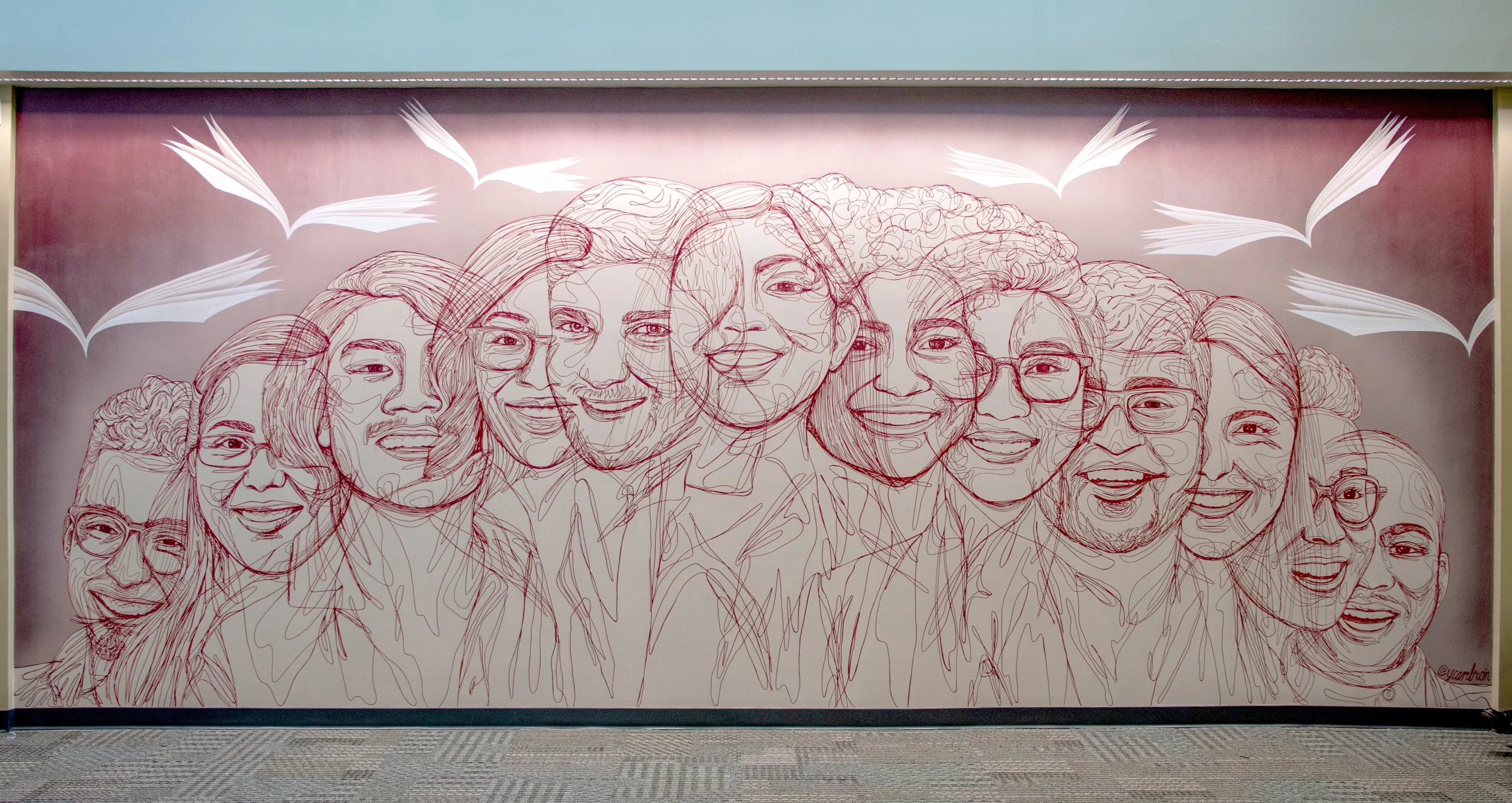 "Somos TAMU II," 2022, Department of Multicultural Services, Texas A&M University, College Station, TX