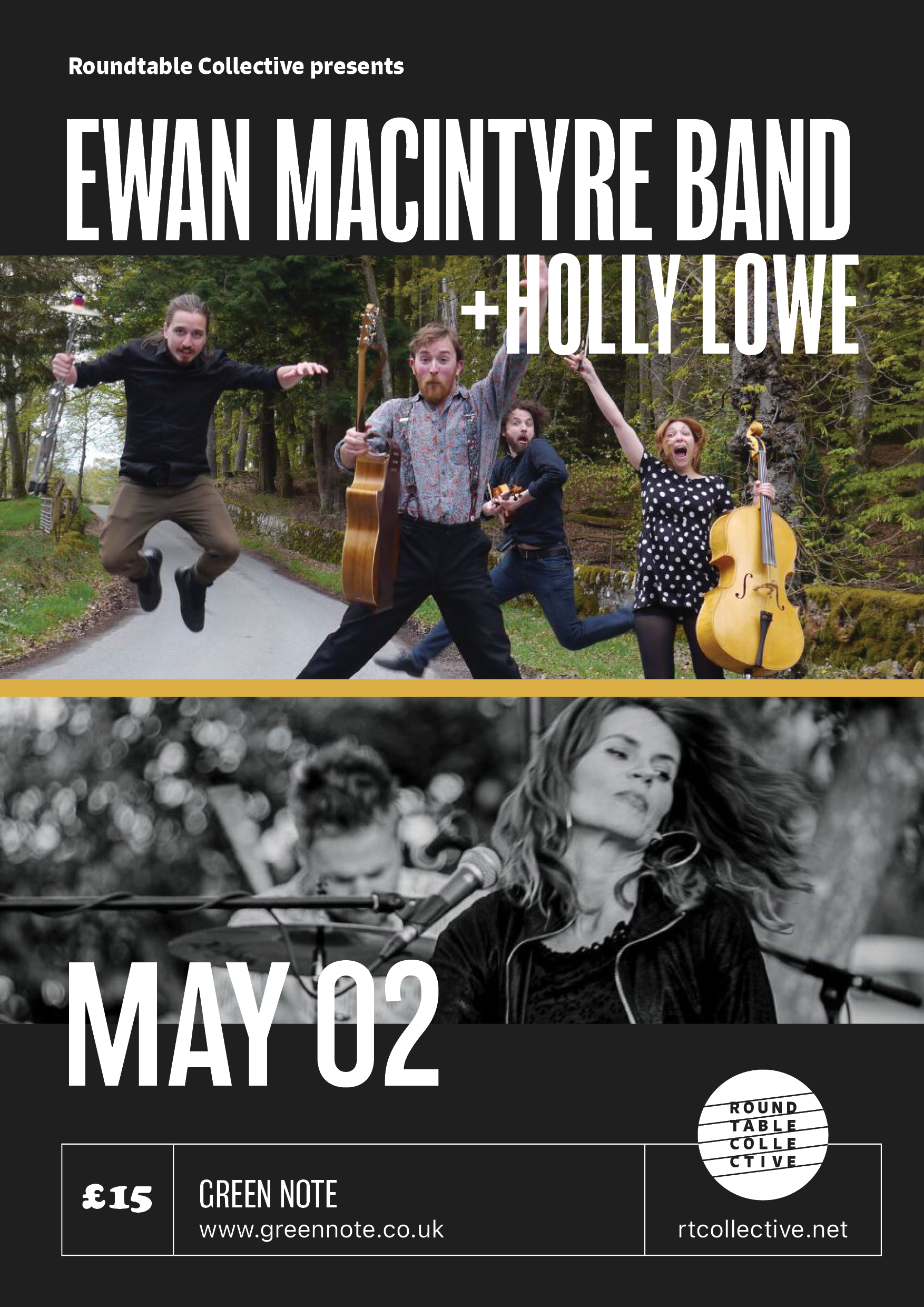 Ewan Macintyre Band + Holly Lowe