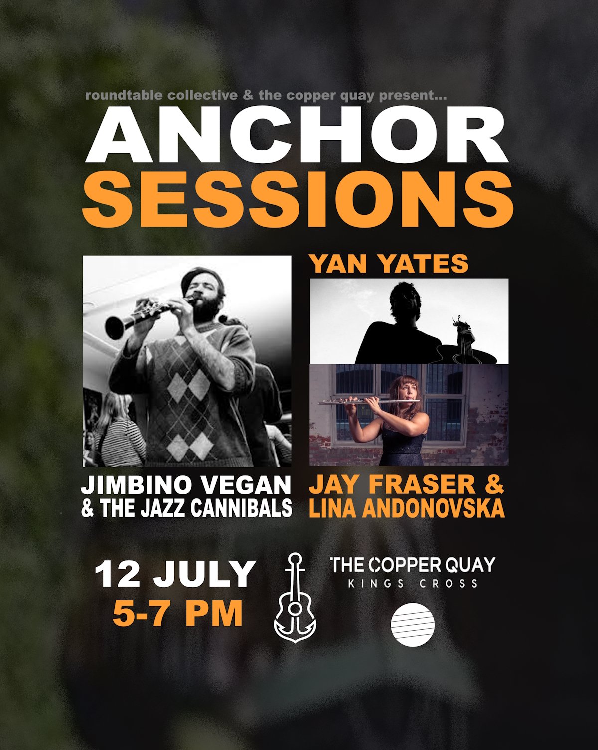 ANCHOR SESSIONS #3 - Jimbino Vegan & The Jazz Cannibals