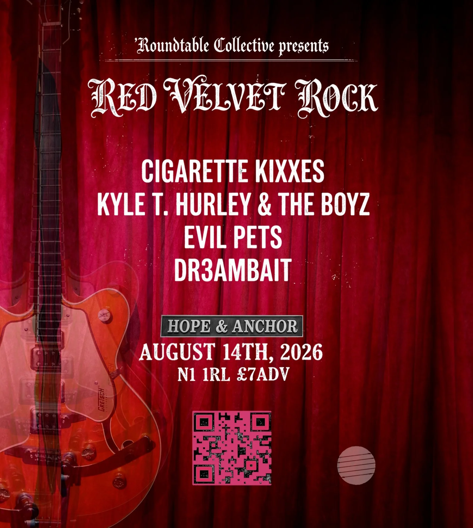 RED VELVET ROCK @ Hope &amp; Anchor