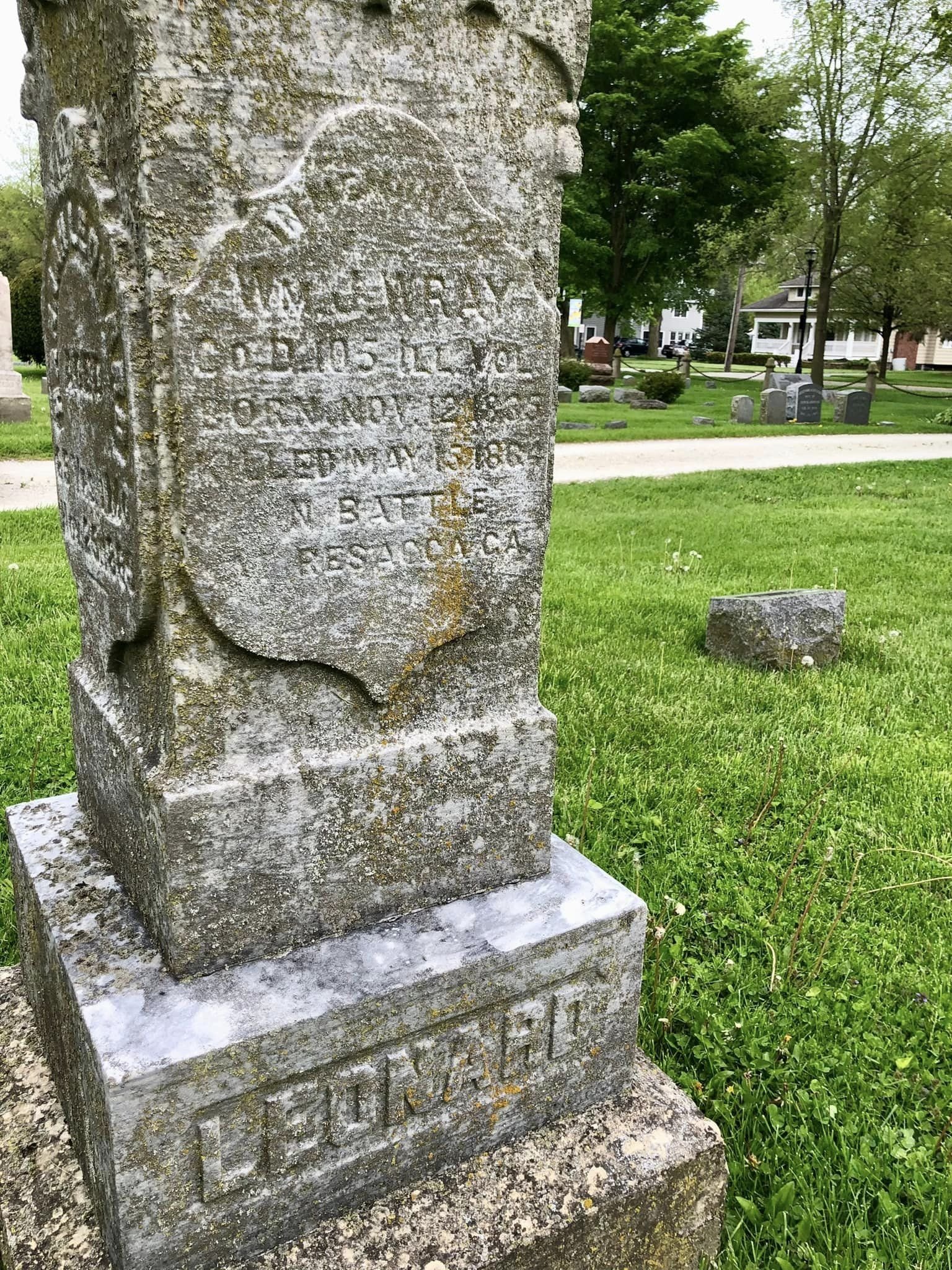 Remembering William J. Wray, Warrenville Civil War Casualty