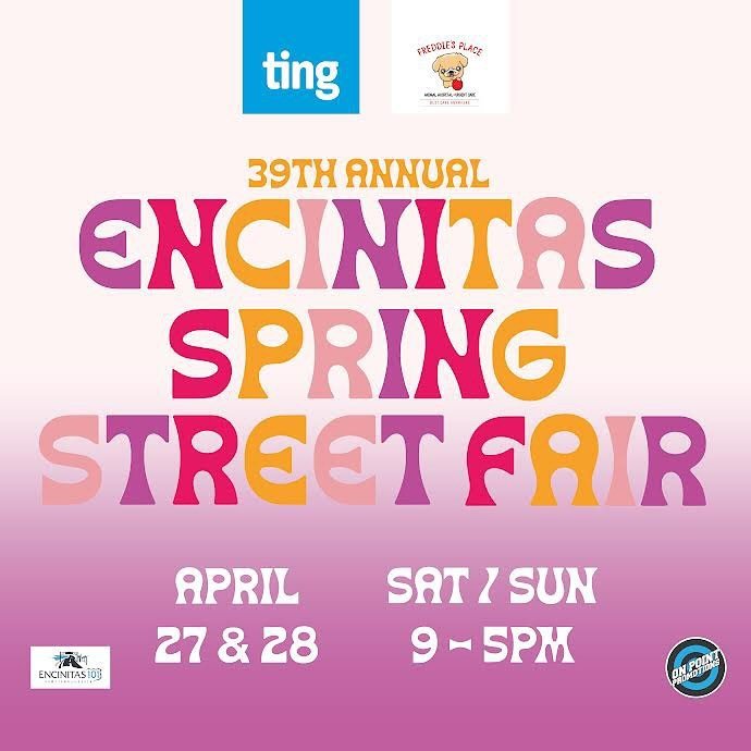 🎉 Mark your calendars! April 28th, 3:30 PM - Encinitas Street Fair. 🎸 Get ready to groove with us! 🎶 Don&rsquo;t miss the fun! #EncinitasStreetFair #LiveMusic @onpointpromotions @encinitas101mainstreet