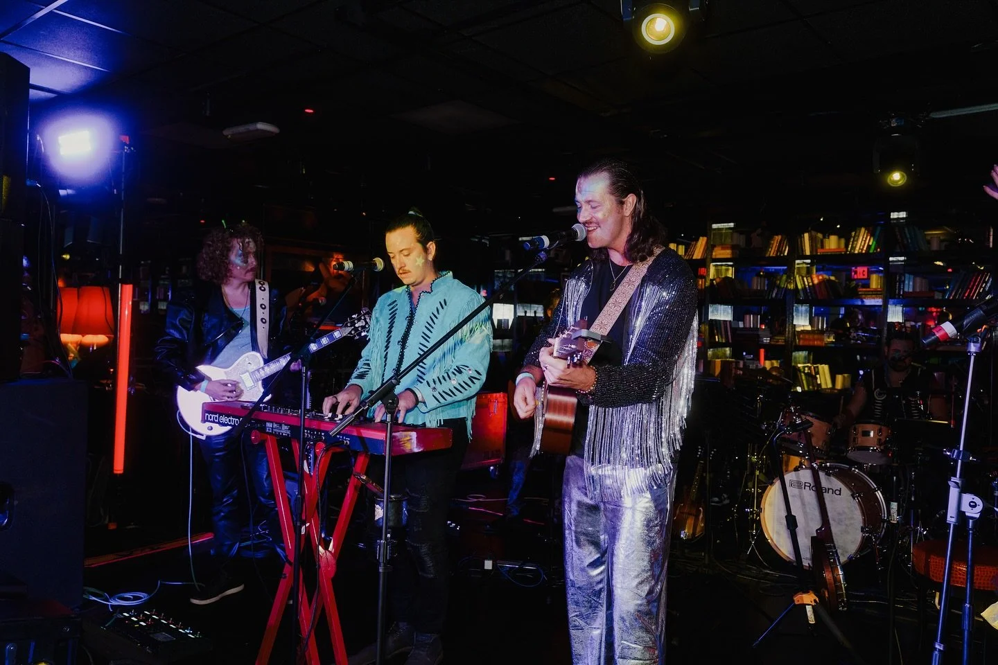 Happy Halloween! 👻🎃👽 Tomorrow night we&rsquo;re unleashing our alter-ego cover band, HALF/SHOT, for a surprise set at @beaumontslj! 🎸 Join us Saturday, Nov 1st at 9 PM for a night of spooky jams and Halloween madness. 🕺💃