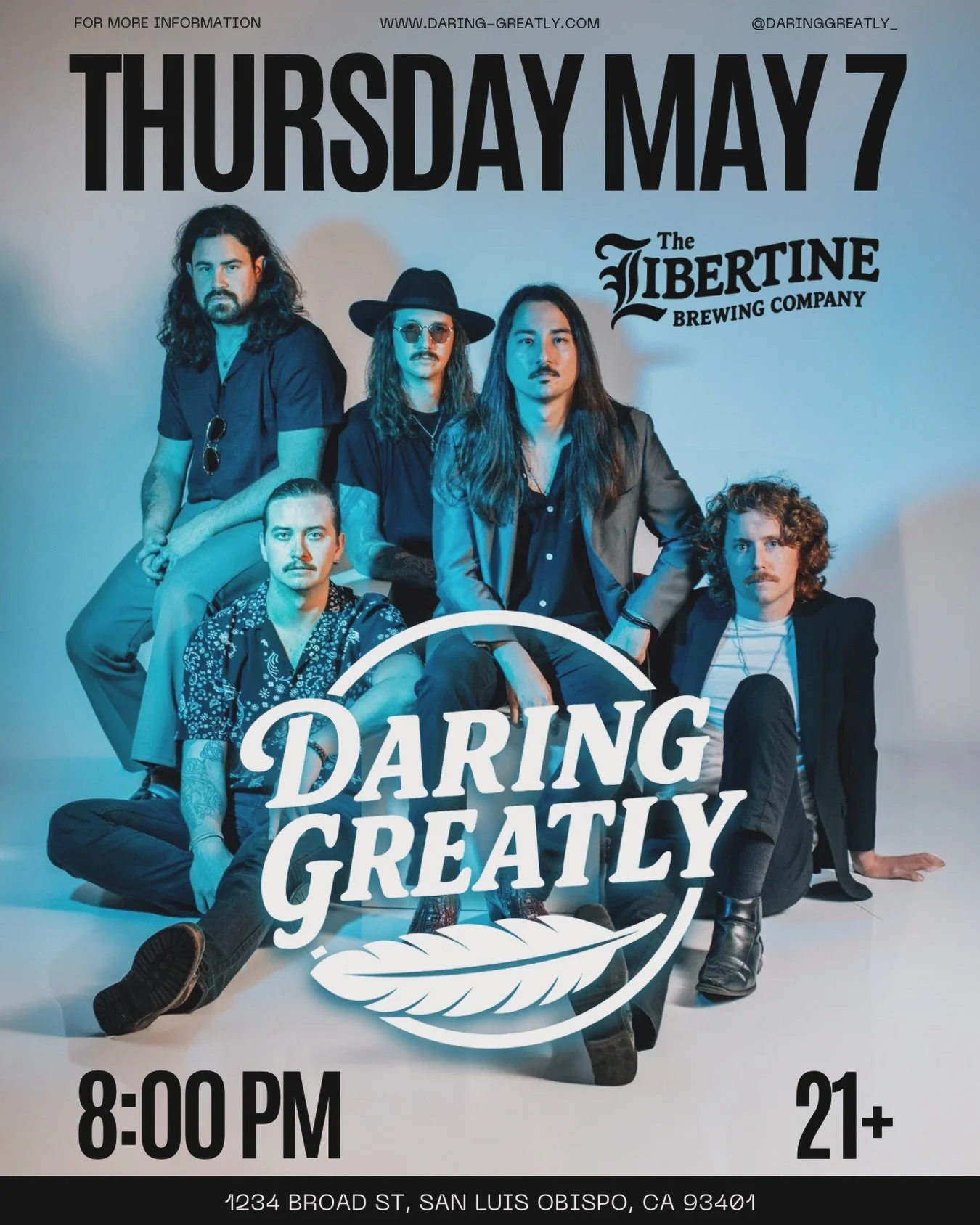 We&rsquo;re excited to be heading back to San Luis Obispo in a couple of weeks. On Thursday, May 7th, we&rsquo;ll be setting up at @libertinebrew right in the heart of historic downtown. Whether you&rsquo;re local or thinking about making the drive, 