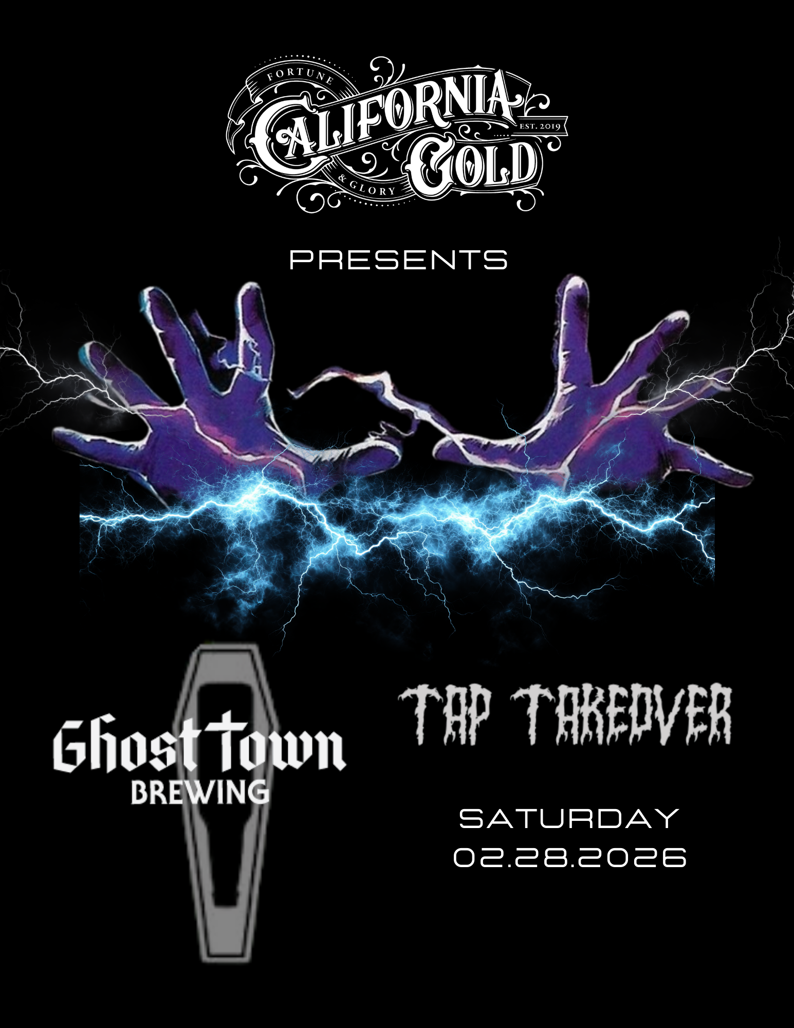 Ghost Town Brewing Tap Takeover 