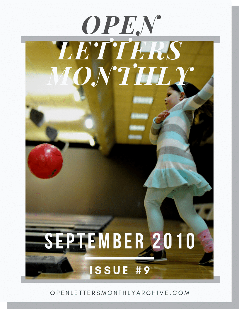 Open Letters Monthly Archive September 2010 Issue 9