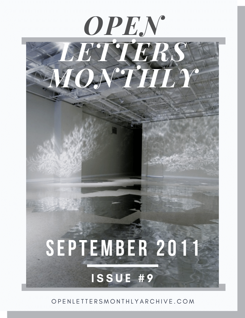 Open Letters Monthly Archive September 2011 Issue 9