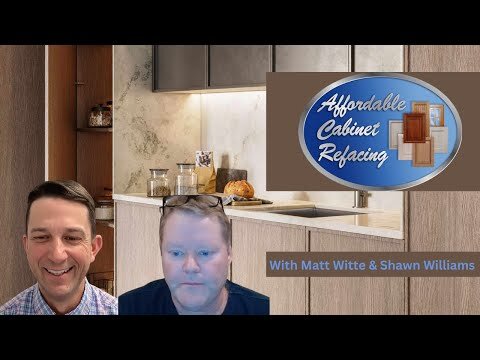 Affordable Cabinet Refacing | Matt Witte & Shawn Williams