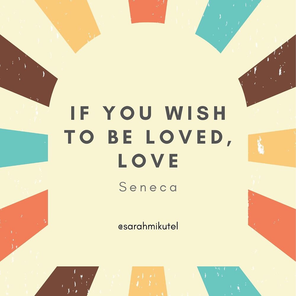 &ldquo;If you wish to be loved, love.&rdquo; &mdash; Seneca

Want more friends? Be more friendly. Want to be liked? Be likeable. The ancients said this and modern science backs this up.

Be what you want to attract into your life.

What do you want?
