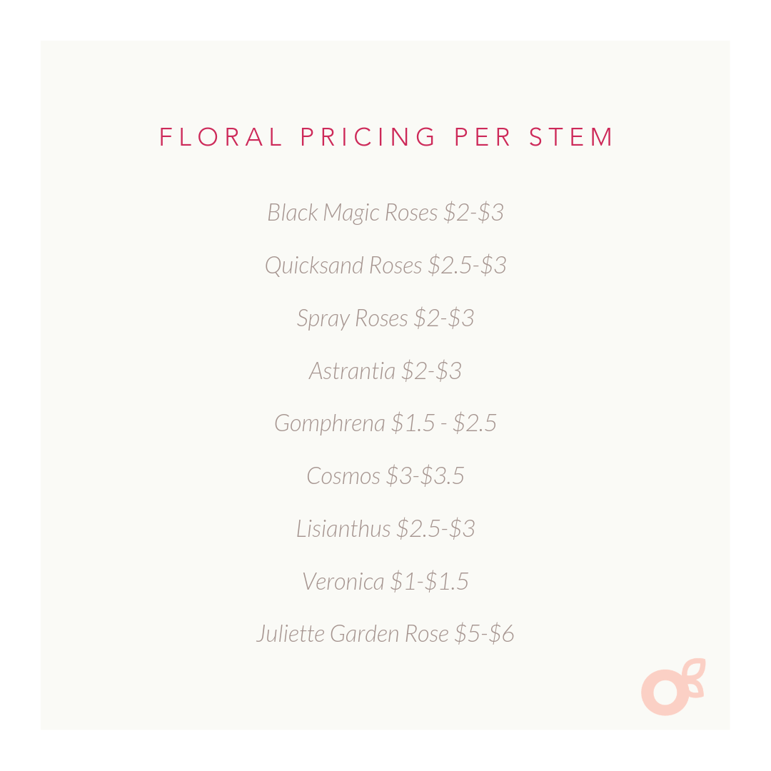 How Much a Bridal Bouquet Costs Bloom Culture Flowers