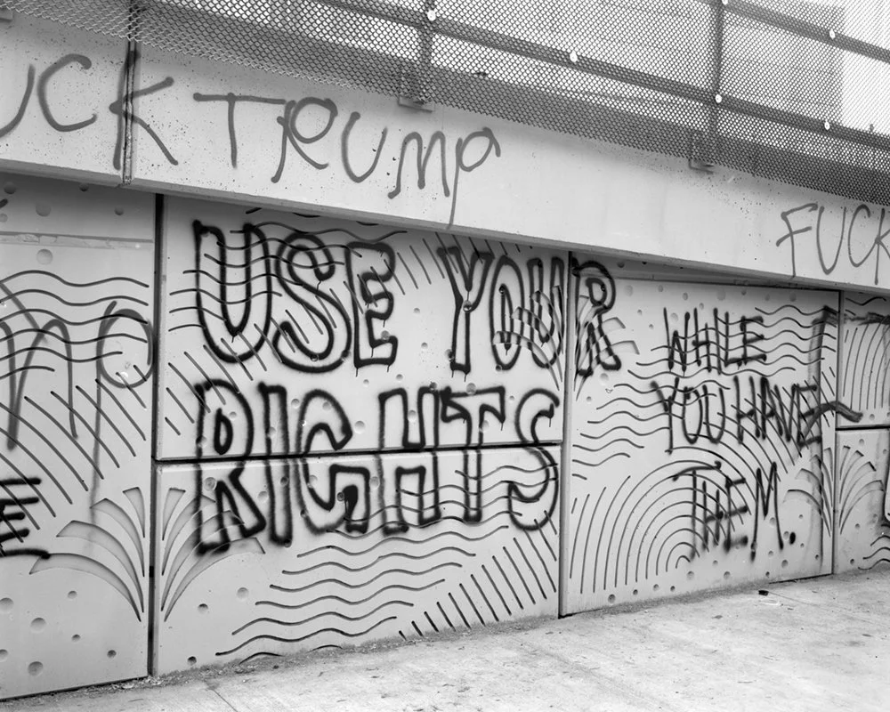 USE YOUR RIGHTS..., across from the MDC, facing east.jpg