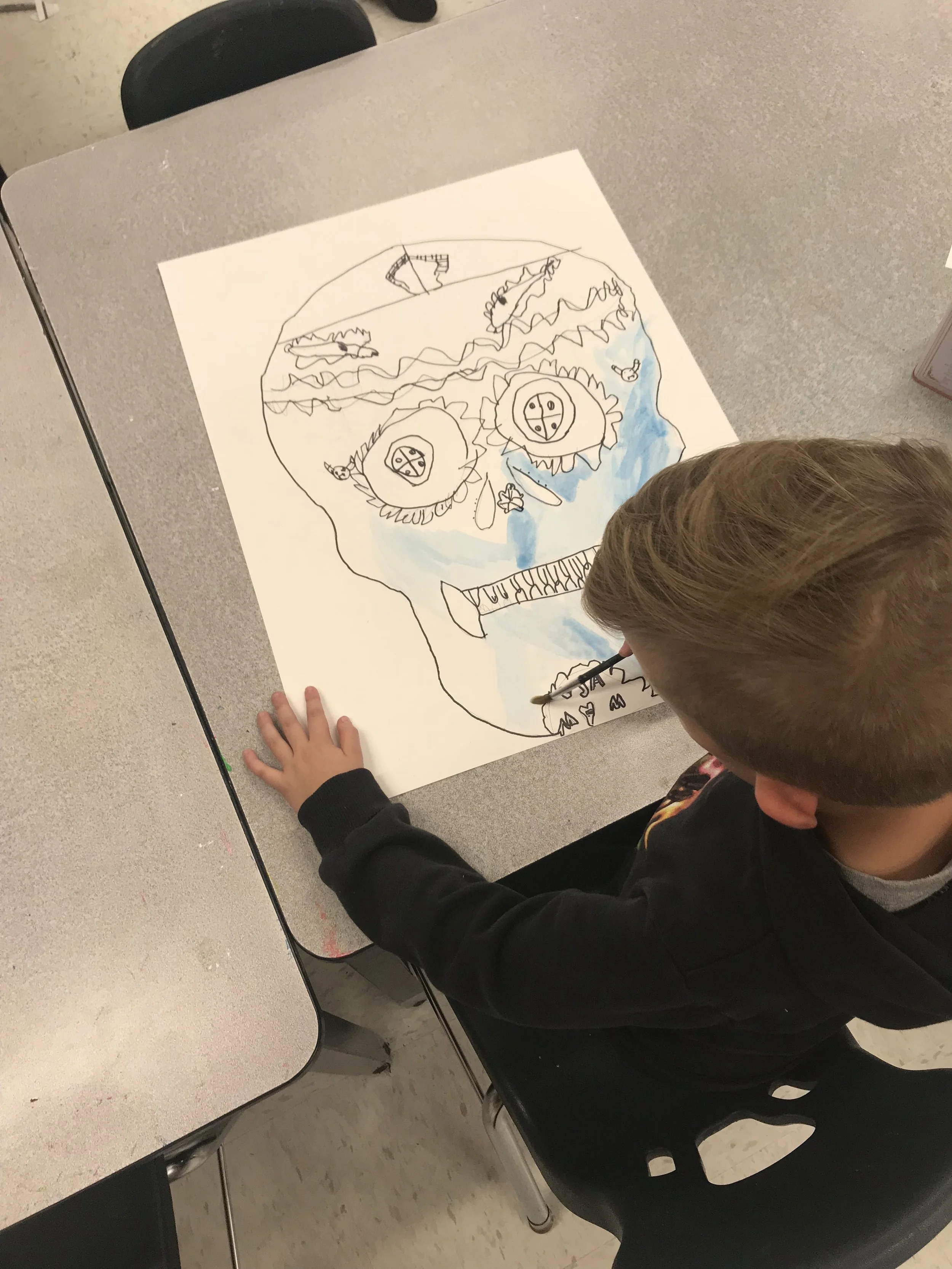 2nd Grade Sugar Skulls