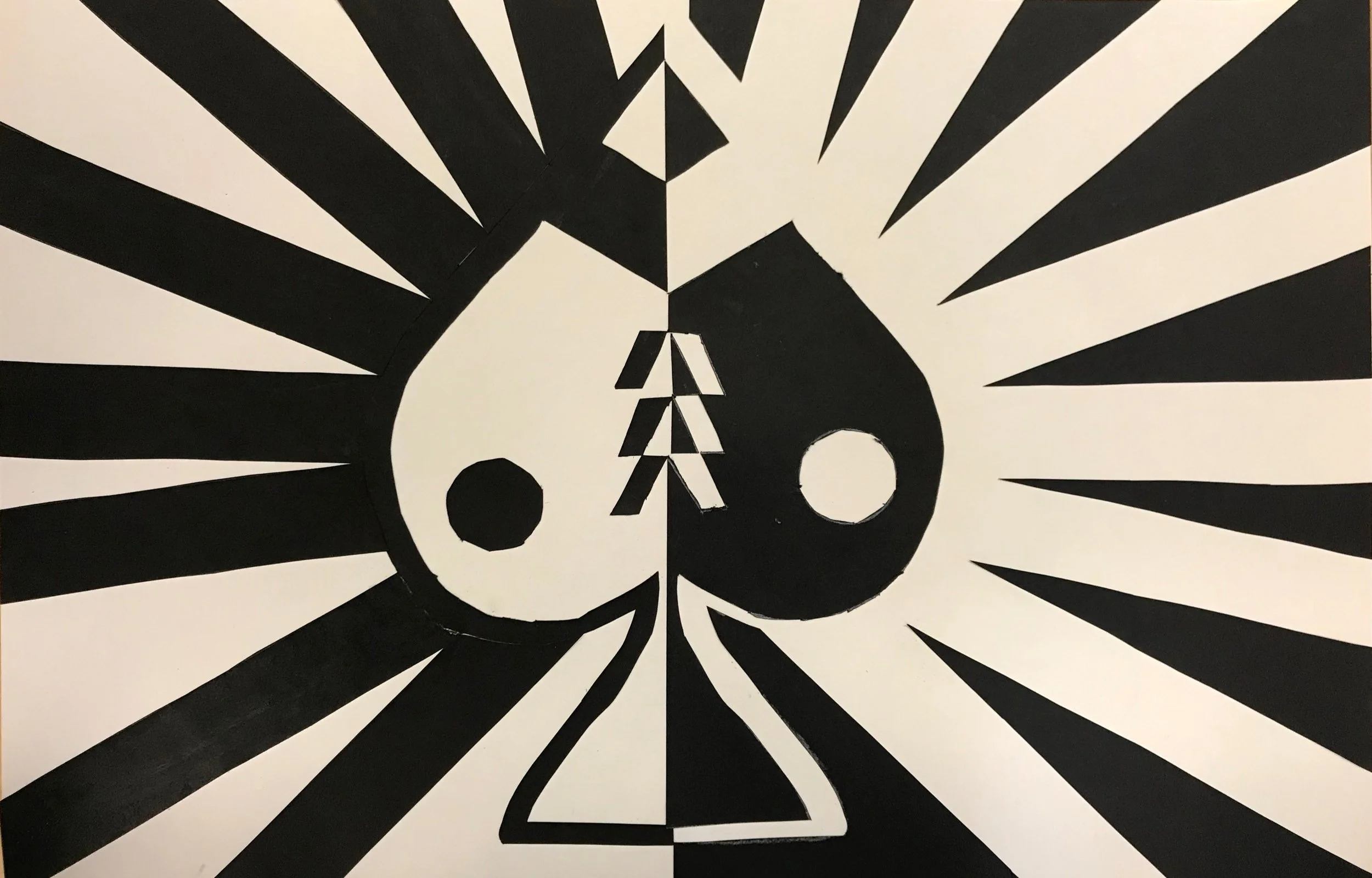 HS Art Foundations Notan Designs