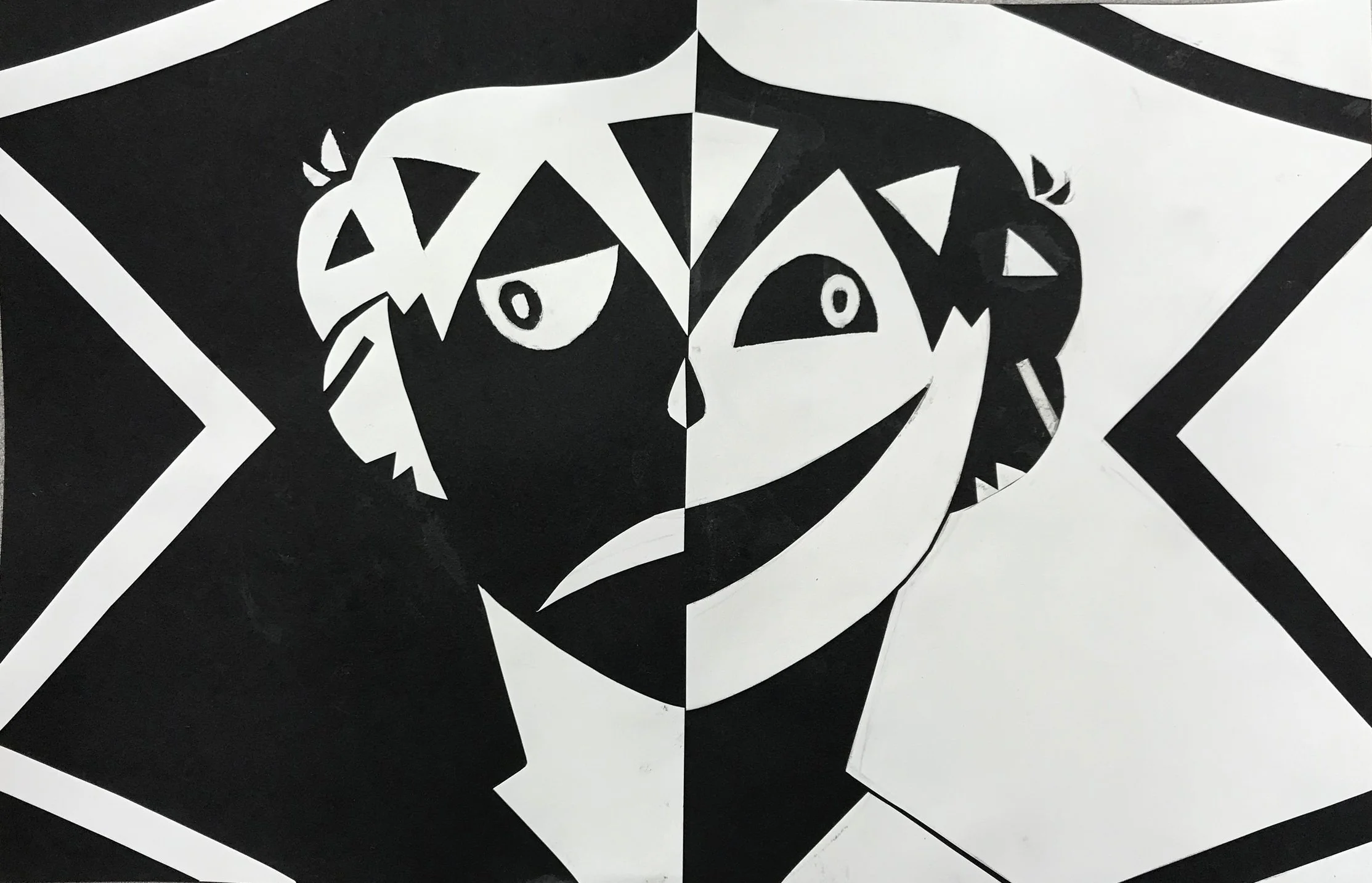 HS Art Foundations Notan Designs