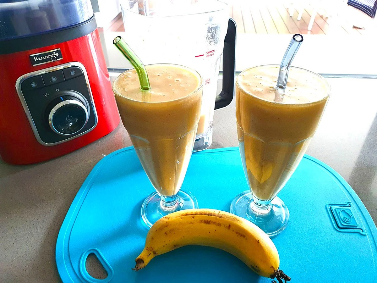 Make a Healthy Banana NO Milk Shake