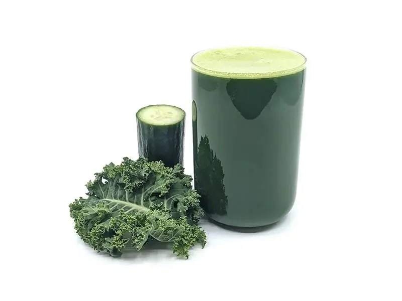 How to make a homemade low-calorie Green Juice