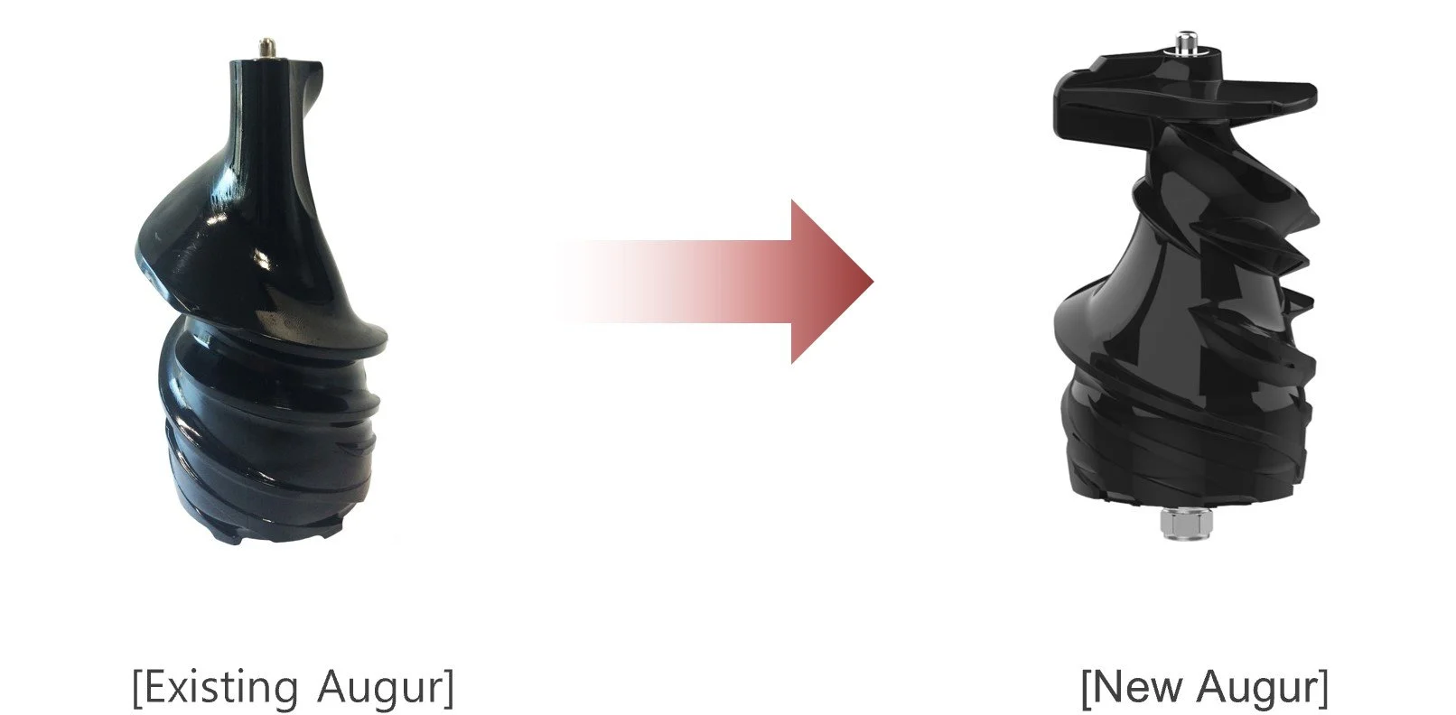 New Augur Juicing Screw