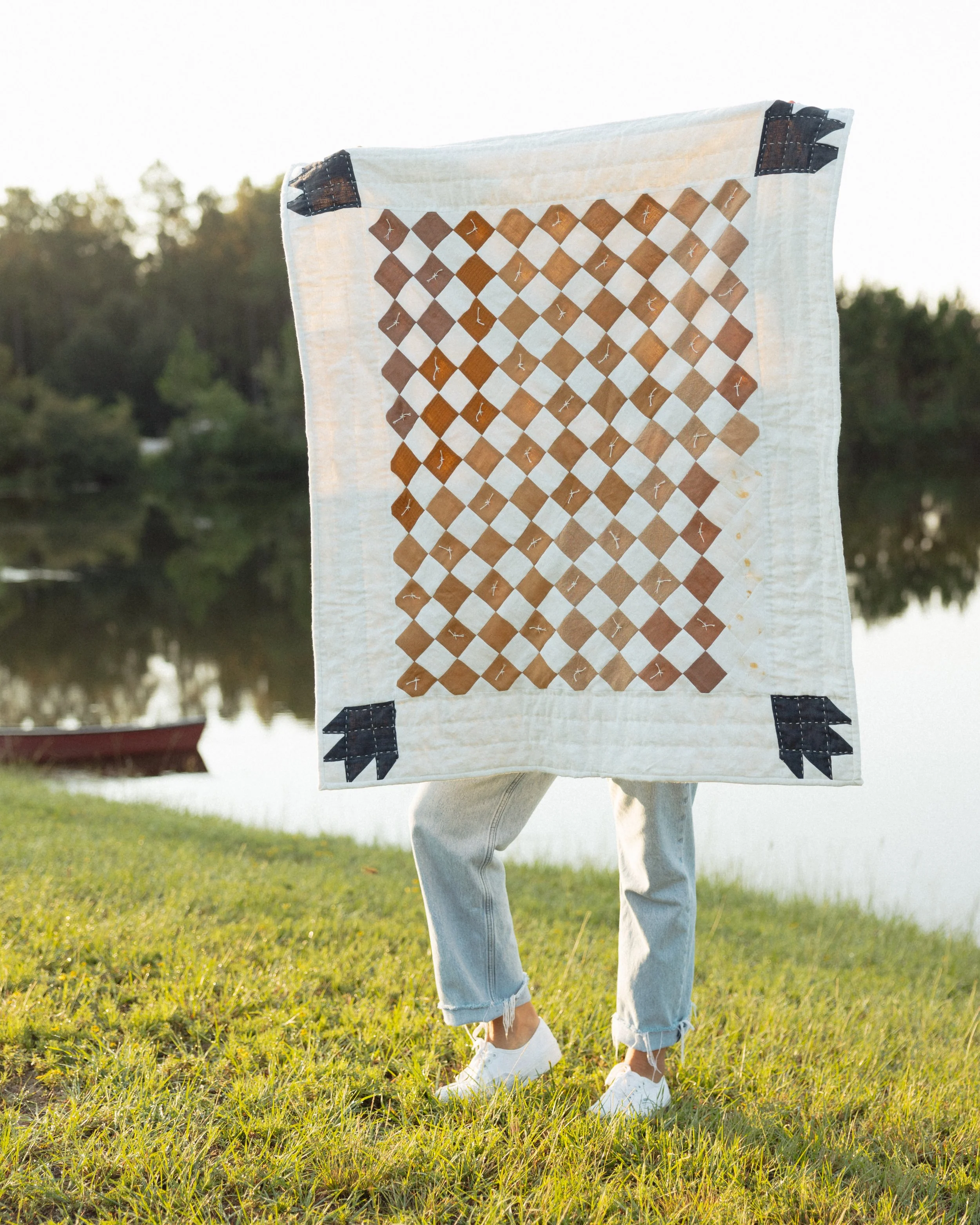 “Summer Garden in Bloom”— Baby Quilt