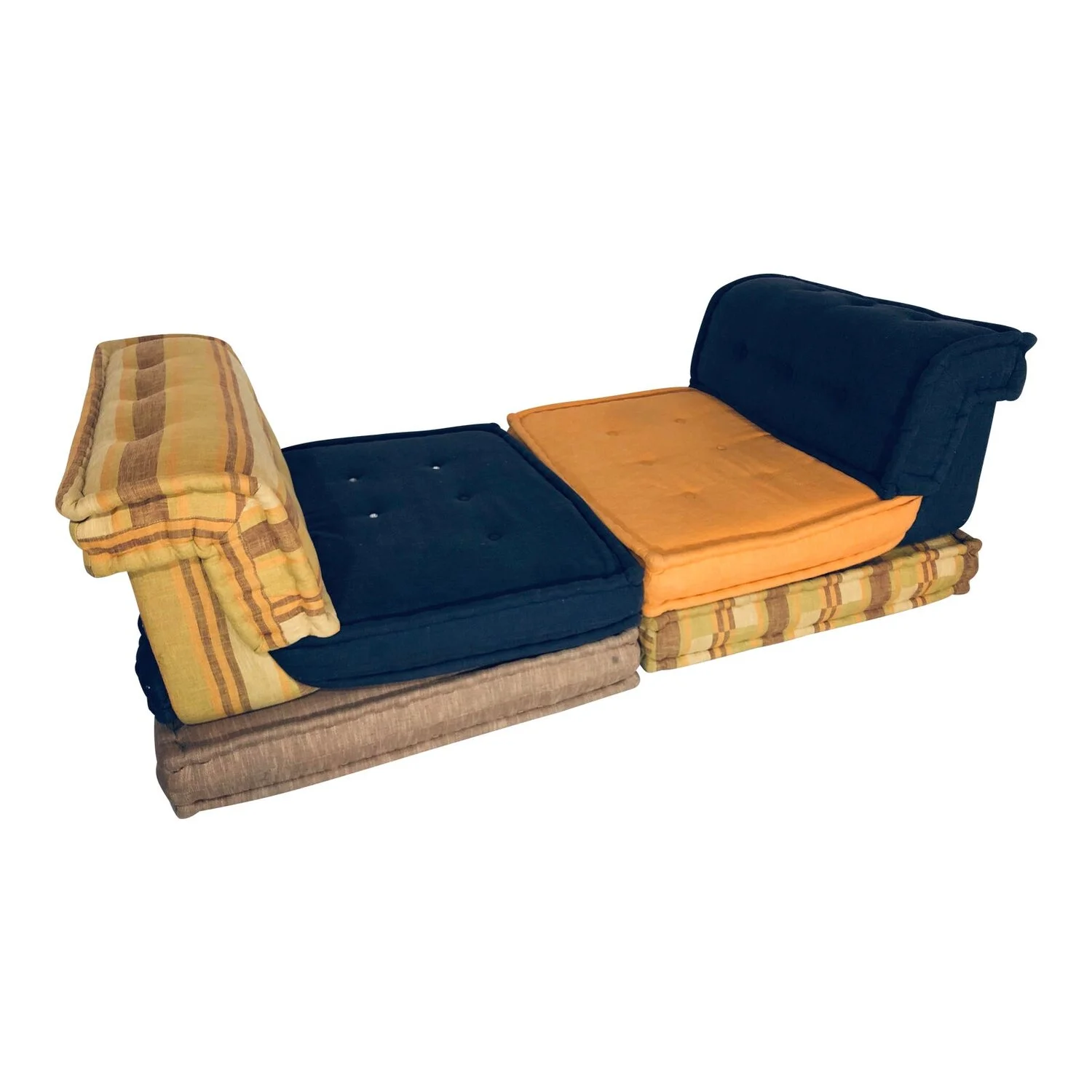 1970s Vintage Hans Hopfer “Le Mah Jong” Sectional Sofa for Roche Bobois - 6 Piece