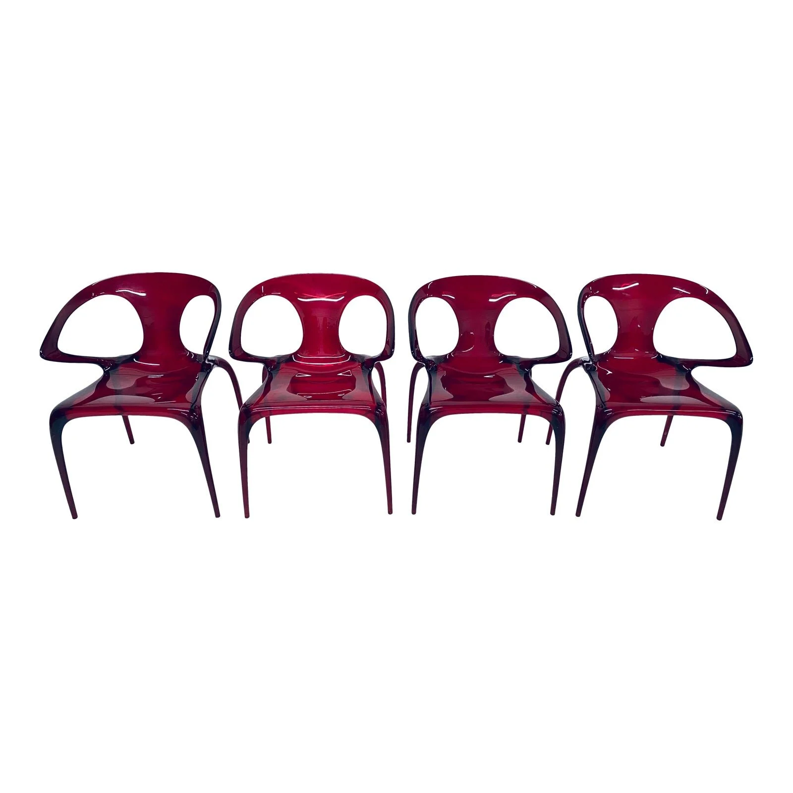 Roche Bobois Ava Chairs by Song Wen Zhong - Set of 4