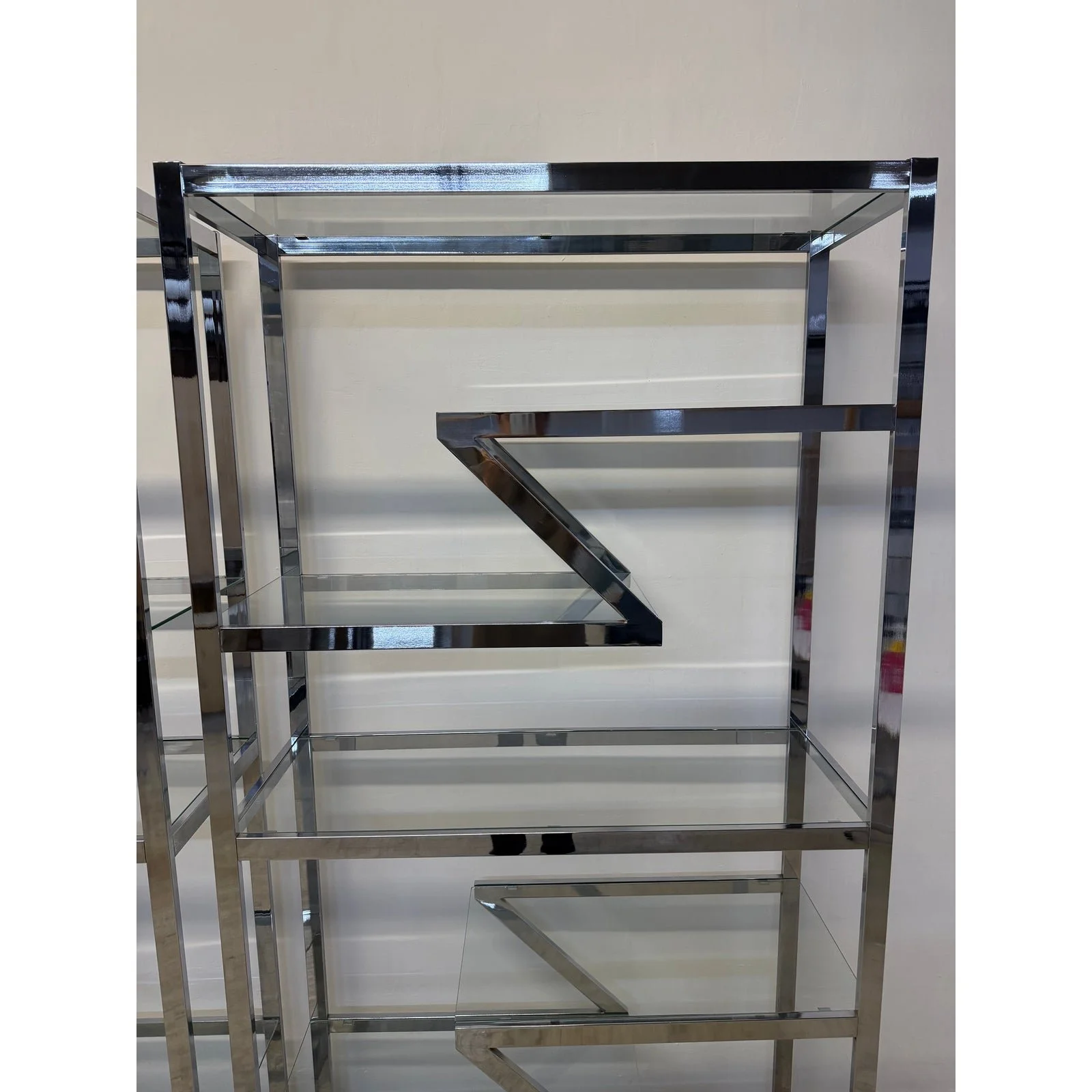 design-institute-america-chrome-and-glass-etageres-bookcases-1970
