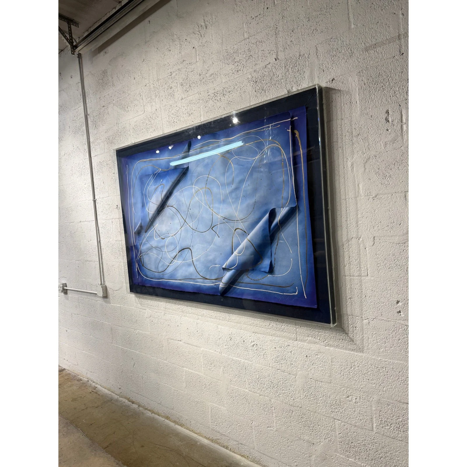 large-scale-abstract-acylic-on-paper-art-encased-in-plexiglass-signed-by-artist-5722