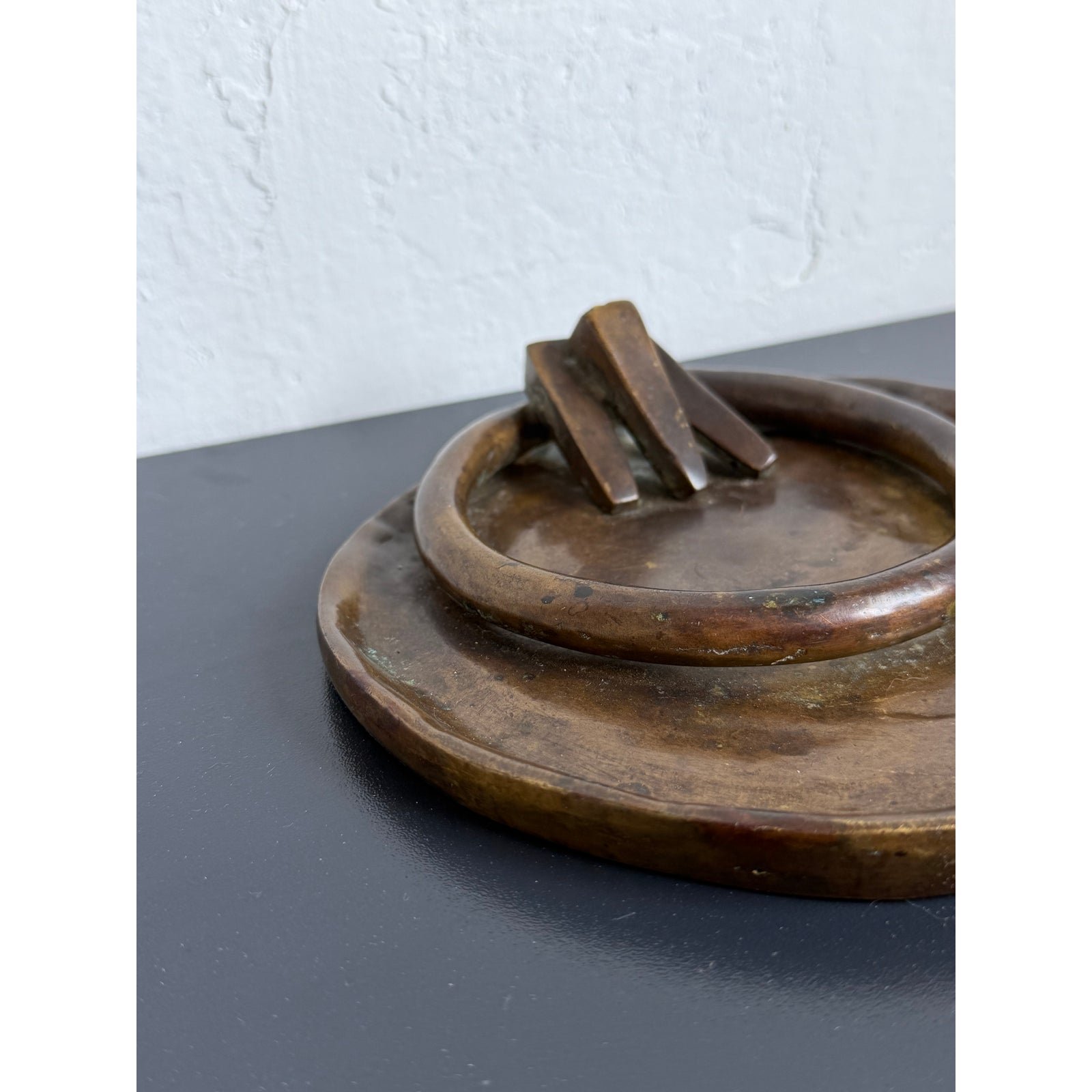 brazilian-modern-handcrafted-studio-bronze-ashtray-or-catchall-signed-ds-3271