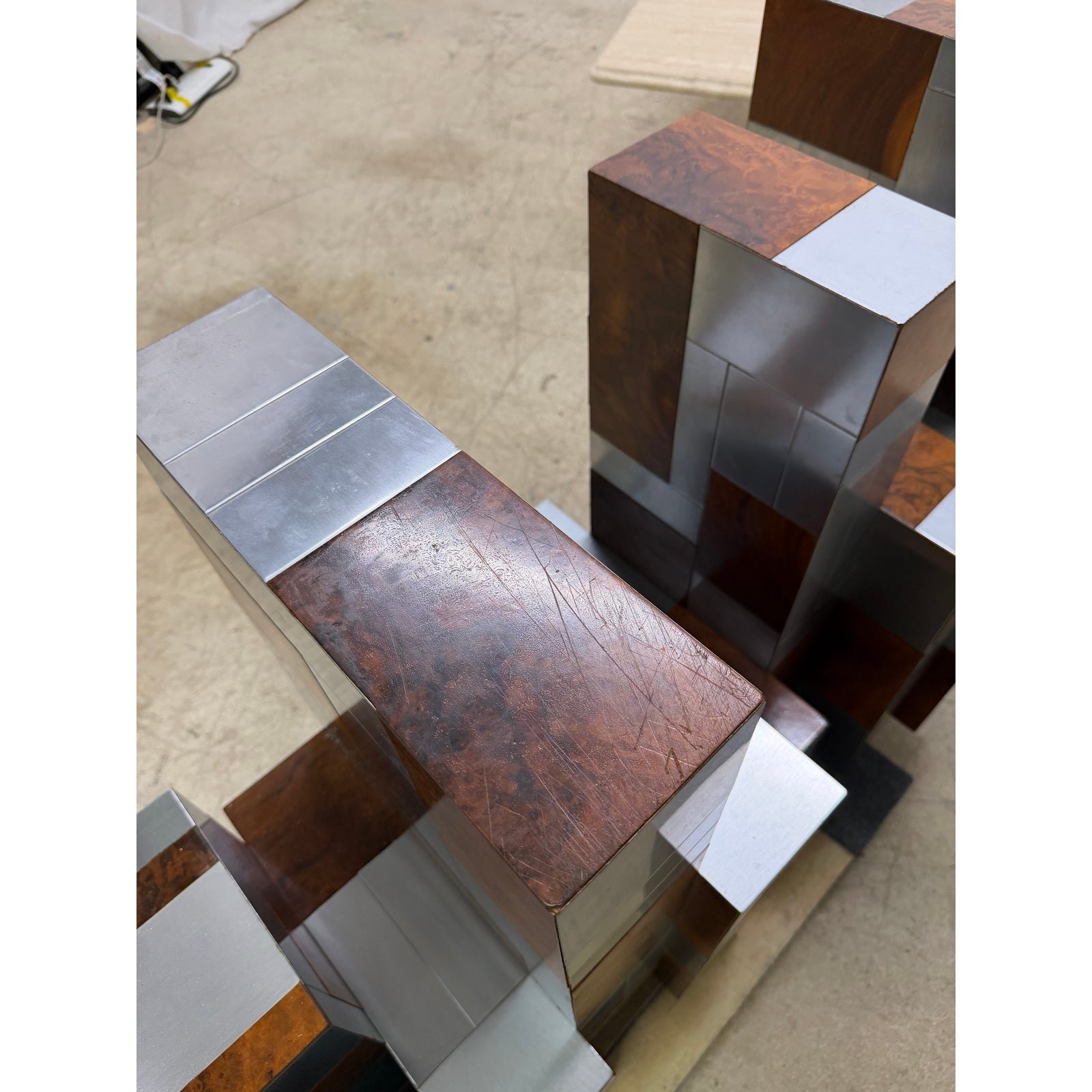 original-paul-evans-cityscape-dining-table-or-console-table-base-1970