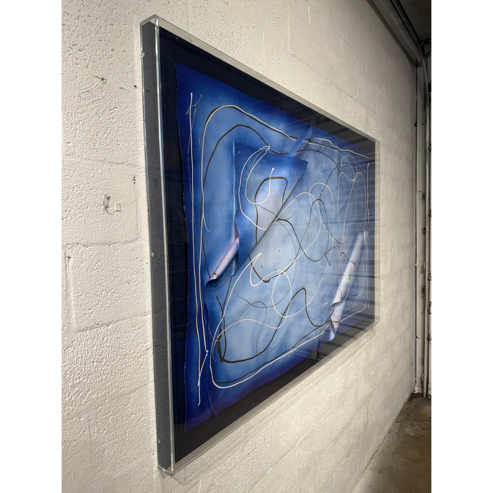 large-scale-abstract-acylic-on-paper-art-encased-in-plexiglass-signed-by-artist-5084